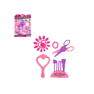 Panoplie beauté coiffure 5 pièces avec accessoires