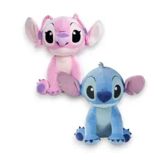 peluche Stitch et Angel 45 cm licence officielle Disney
