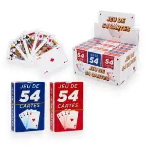 Jeu de 54 cartes classique