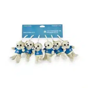Peluches porte-clés om ours 8cm