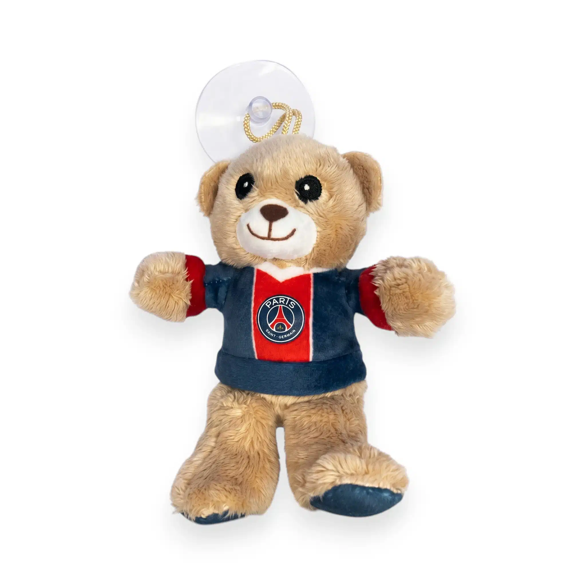 Peluches psg ours ventouse 10 cm