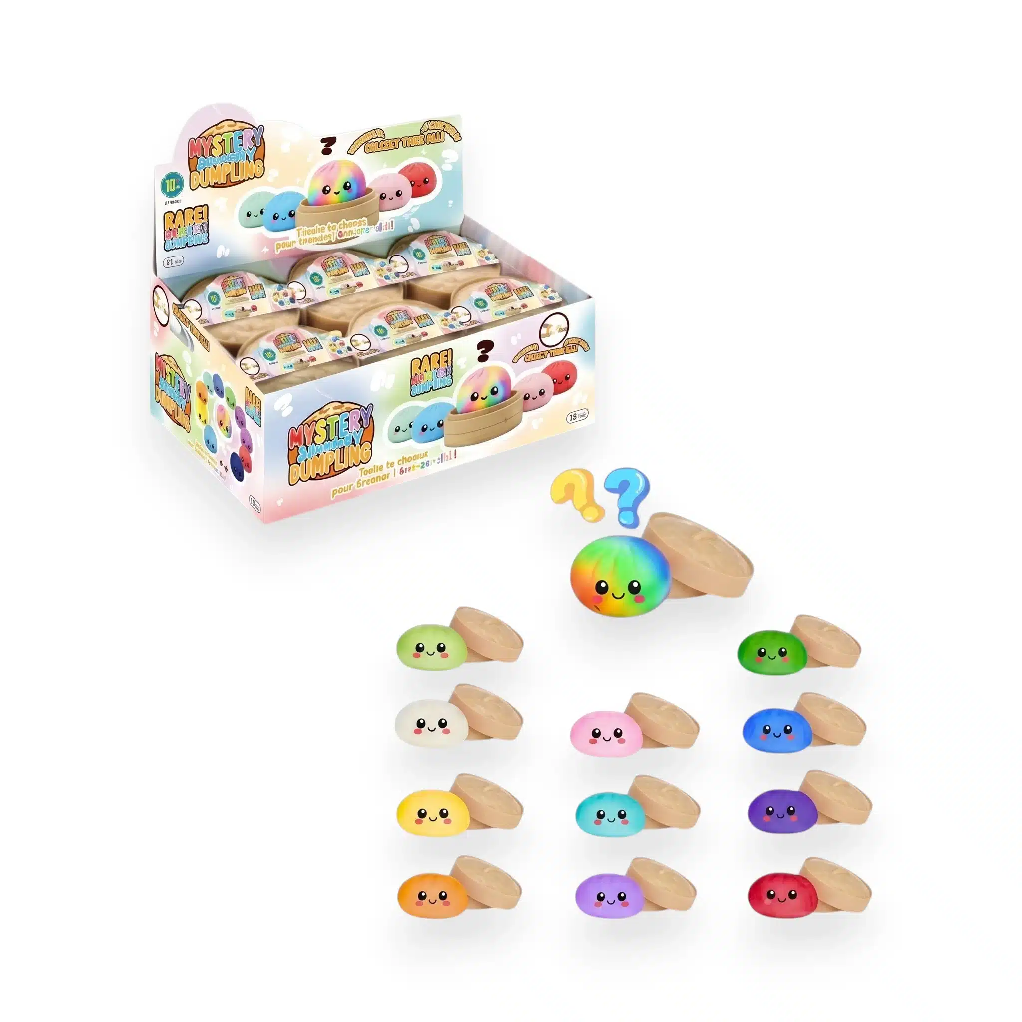 Squishy surprise Dumpling à collectionner en boîte mystère