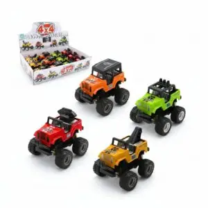 4x4 friction métal 8 cm jouet enfant