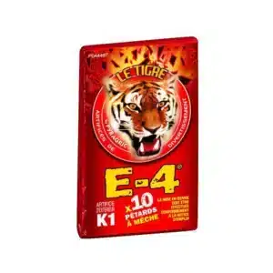 Pétards à mèches Le Tigre E4