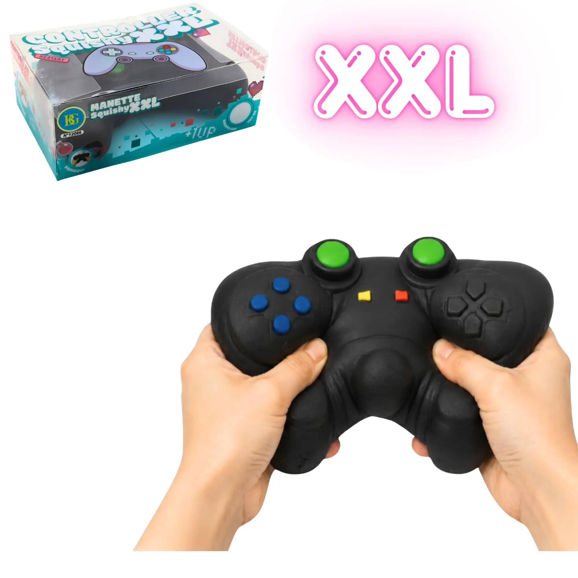 Squishy manette XXL antistress 16 cm
